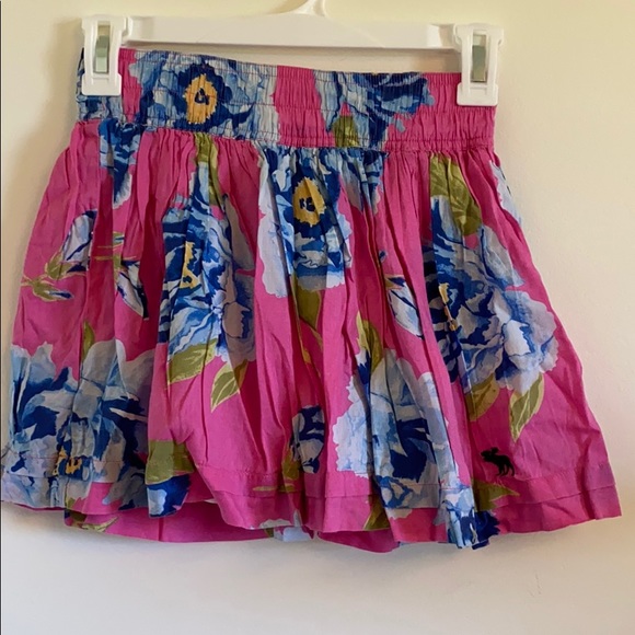 abercrombie and fitch floral skirt